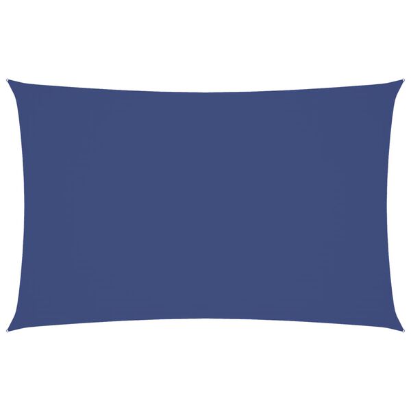 vidaXL Solsegel oxfordtyg rektangul&auml;rt 4x7 m bl&aring;