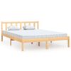 vidaXL S&auml;ngram massiv furu 140x190 cm