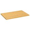 vidaXL Frukosttallrikar 6 st 35x23x0,8 cm bambu