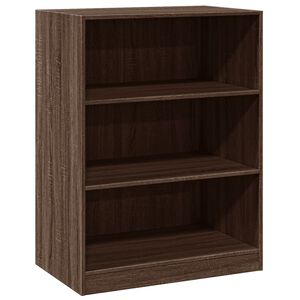 vidaXL Garderob brun ek 77x48x102 cm konstruerat tr&auml;