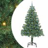 vidaXL Julgran Gr&ouml;n 210 cm PVC