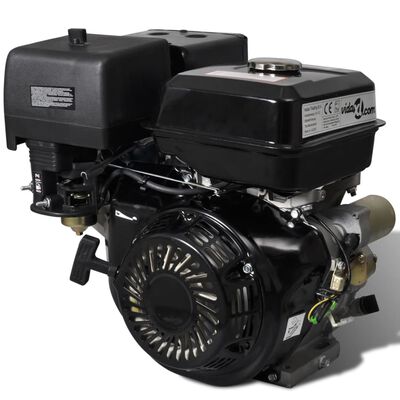 vidaXL Bensinmotor 15 HK 11 kW svart