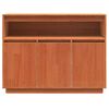 vidaXL Sideboard Vaxbrun 104,5 x 34 x 80 cm Massiv furu