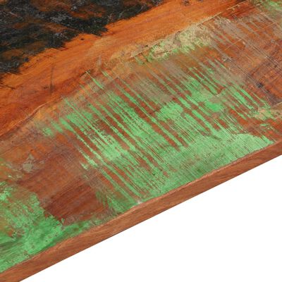 vidaXL Rektangulär bordsskiva 60x90 cm 15-16 mm massivt återvunnet trä