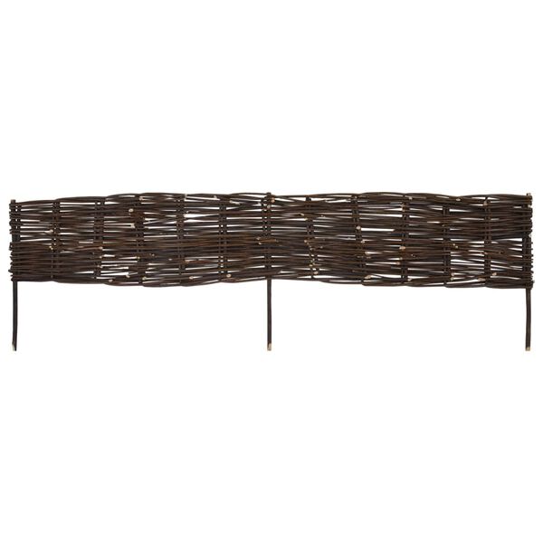 vidaXL Pilstaket 5 st 120 x 35 cm