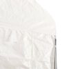 vidaXL Paviljong med tak vit 5,88x2,23x3,75 m polyeten
