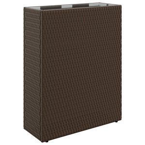 vidaXL H&ouml;g kruka Brun 55 x 22 x 70 cm konstrotting
