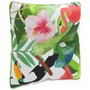 vidaXL Ryggkudde PUTTEN 100% Polyester Flerf&auml;rgsdesign 40 x 40 x 10 cm