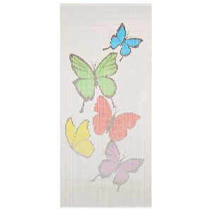 vidaXL D&ouml;rrdraperi i bambu 90x200 cm