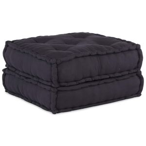 vidaXL Modulsofa enhet 2 st Tyg Antracit 140 x 70 x 36 cm