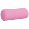 vidaXL Bolsterkuddar 2 pcs Rosa &Oslash; 15 x 40 cm tyg
