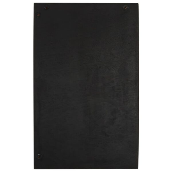 vidaXL Spegel i &aring;tervunnen teak 50x80 cm