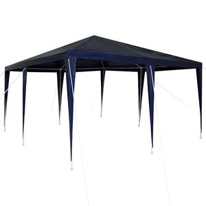 vidaXL Partyt&auml;lt Bl&aring; 400 x 400 x 266 cm Polyeten och St&aring;l