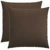 vidaXL Kasta Kudde 2 st HEERLEN Taupe 65 x 65 cm Tyg