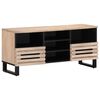 vidaXL Tv-b&auml;nk 100x34x46 cm massivt mangotr&auml;