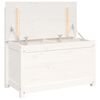 vidaXL B&auml;nk vit 80x41x77 cm massiv furu