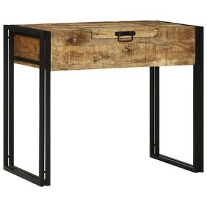 vidaXL S&auml;ngrum Smyckesbord Brun 90 x 50 x 75 cm Massivt Mangotr&auml;
