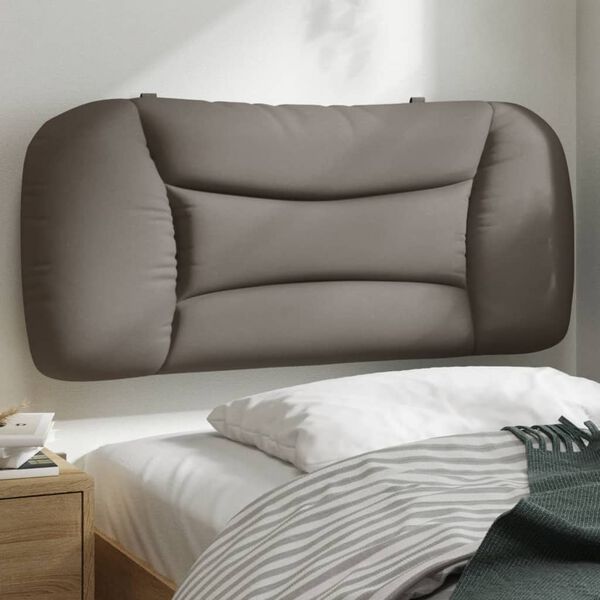 vidaXL Headboard Cushion "Hvar" Taupe 90 cm Fabric