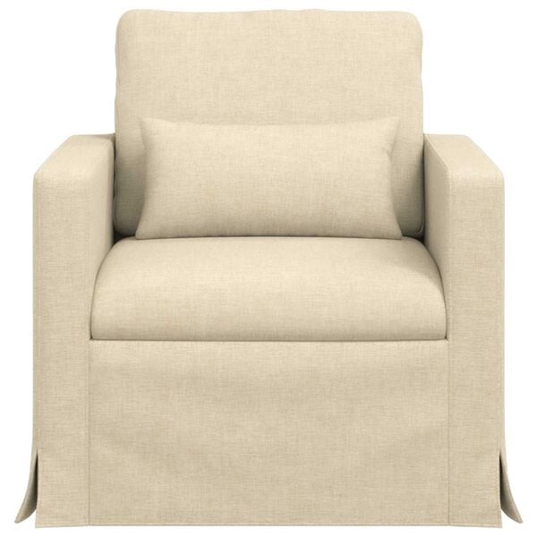 vidaXL Soffa Kr&auml;m