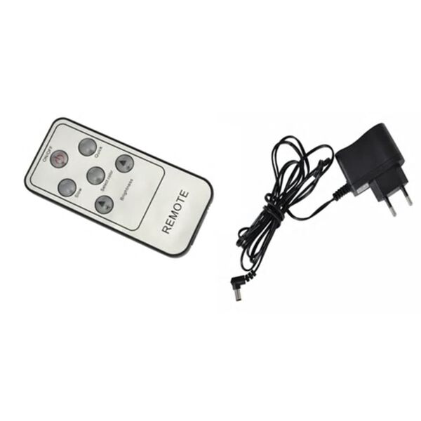 RGB lampa LED 2-pack i kubform 30 x 30 cm