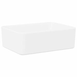 vidaXL Handfat 40x30x13 cm keramik vit