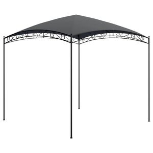 vidaXL Paviljong 3x3x2,65 m antracit 180 g/m&sup2;