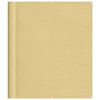 vidaXL Balkongsk&auml;rm sand 120x600 cm 100% polyester oxford