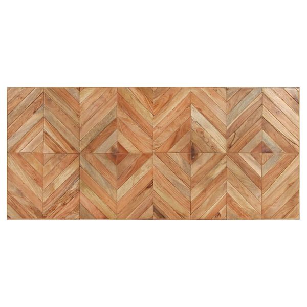 vidaXL Matbord 200x90x76 cm massivt akaciatr&auml; och mangotr&auml;