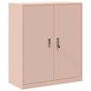 vidaXL F&ouml;rvaringssk&aring;p Rosa 90 x 40 x 105 cm St&aring;l