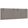 vidaXL Headboard Cushion "Hanko" Taupe 120 cm Fabric