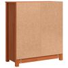 vidaXL Sideboard Vaxbrun 70 x 35 x 80 cm Massiv furu