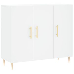 vidaXL Sk&auml;nk vit 90x34x80 cm konstruerat tr&auml;