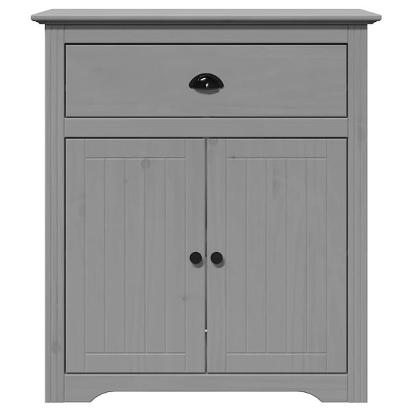 vidaXL Hallskåp BODO grå 80x35x90 cm