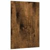 vidaXL Dekorpaneler 50 st R&ouml;kt ek 21 x 30 x 0,27 cm Konstruerat tr&auml;