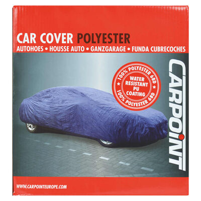 Carpoint Bilöverdrag polyester XXL 524x191x122 cm blå