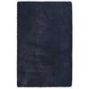vidaXL Ryamatta med l&aring;ng lugg NAVARRA marinbl&aring; 130x200 cm polyester