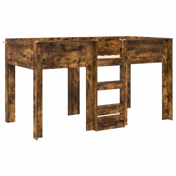 vidaXL K&ouml;ksb&auml;dd f&ouml;r barn R&ouml;kt ek 100 x 200 cm Konstruerat tr&auml;