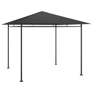 vidaXL Paviljong 3x3x2,7 m antracit 180 g/m&sup2;