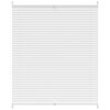 Pliss&eacute;gardin 100x100 cm vit