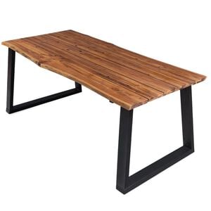 vidaXL Matbord 170x90x75 cm massivt akaciatr&auml;