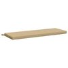 vidaXL B&auml;nk kudde SOEST 100% Polyester Beige 110 x 40 x 5 cm