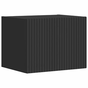 vidaXL TV V&auml;gghylla 39 x 31 x 29,5 cm Svart Konstruerat tr&auml;