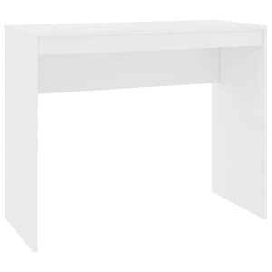 vidaXL Skrivbord vit 90x40x72 cm konstruerat tr&auml;