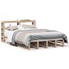 vidaXL S&auml;ngram utan madrass 120x190 cm massiv furu