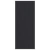 vidaXL D&ouml;rrmatta svart 60x150 cm