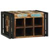 vidaXL Vinst&auml;ll 2 st 46 x 35 x 27,5 cm Solid &aring;tervunnen tr&auml;