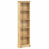 vidaXL Bokhylla Corona 46x20x170 cm massiv furu