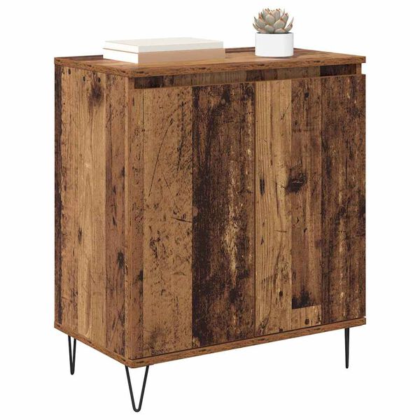 vidaXL Sideboard Gammalt tr&auml; 60 x 35 x 70 cm Konstruerat tr&auml;