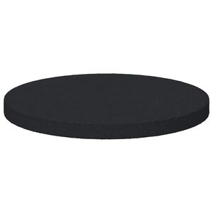 vidaXL M&ouml;belkuddar 2 st Svart &Oslash; 30 x 2 mm EVA