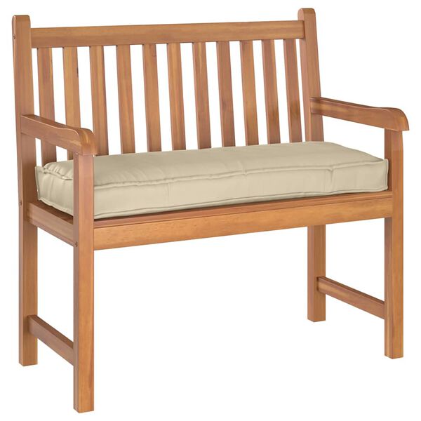 vidaXL Kudde Beige 100 x 40 x 8 cm Oxford Tyg